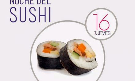 Noche del sushi (jueves, 16)