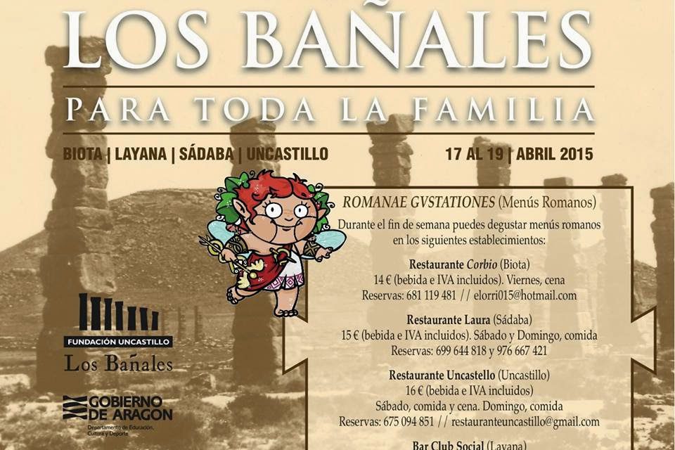 I Fin de Semana Romano en Los Bañales (Viernes, 17 al domingo, 19)