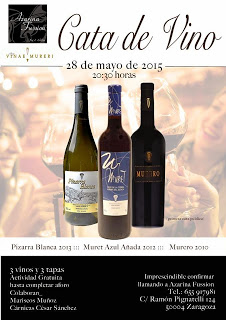 Cata de vino y tapas (jueves, 28)