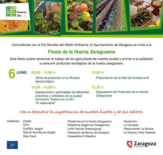 Fiesta de la huerta. El mercado agroecológico se traslada (sábado, 6)