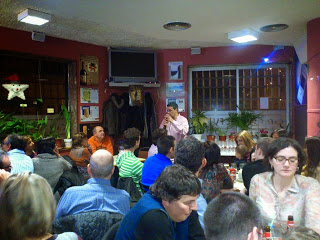 Cata maridada de garnachas en el Bar El Fútbol (sábado, 23)