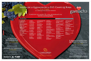 Semana gastronómica de la Garnacha (del 11 al 17 de mayo)