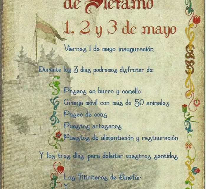 SIÉTAMO. Mercado medieval (del 1 al 3 de mayo)