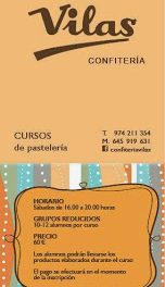 HUESCA. Curso de pastelería (sábado, 23)
