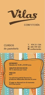 HUESCA. Curso de pastelería (sábado, 23)