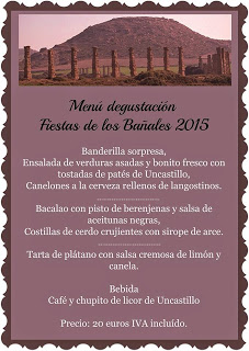 UNCASTILLO. Menú degustación en Uncastello (días 30 y 31)