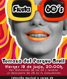 Fiesta sesentera en la terraza del Parque Bruil (viernes, 19)