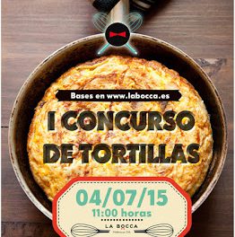 La Bocca organiza su primer concurso de tortillas de patata (sábado, 4)