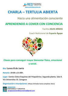 Charla-tertulia: Hacia una alimentación consciente (lunes, 8)