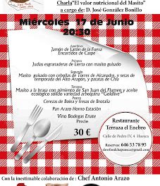 HUESCA. Cena Slow Food (miércoles, 17)