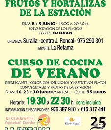 Curso de cocina vegetariana de verano (martes 16, 23 y 30)