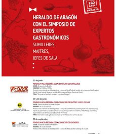 Simposio de Expertos Gastronómicos (lunes, 22; lunes y martes, 29 y 30; 28 de septiembre)