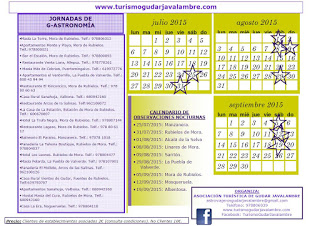 GÚDAR JAVALAMBRE. III Ruta de las Constelaciones (del 25 de julio al 20 de septiembre)