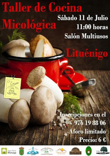 LITUÉNIGO. II Taller de cocina micológica (sábado, 11)