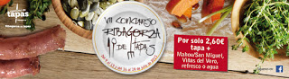 RIBAGORZA. Concurso de tapas (del 9 al 12 y del 16 al 19 de julio)