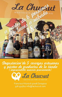 Degustación de cervezas y productos europeos (cualquier fecha)