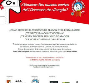 Curso de cocina de Ternasco de Aragon para profesionales (miércoles, 2)
