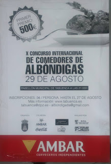 TABUENCA. Concurso de comedores de albóndigas (sábado, 29)