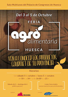 HUESCA. Feria agroalimentaria (del 3 al 5 de octubre)