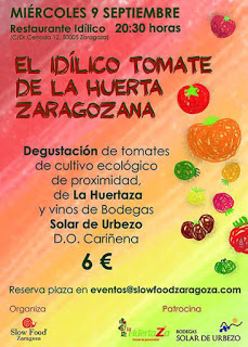 Degustación de tomates en IDÍLICO (miércoles, 9)