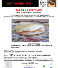 Taller de tapas (jueves, 10)