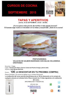 Taller de tapas (jueves, 10)