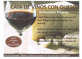 Cata de vino (jueves, 1)