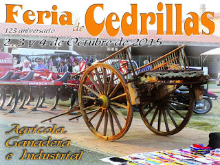 CEDRILLAS. Feria agrícola, ganadera e industrial (del 2 al 4 de octubre)