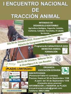 HUESCA. I Encuentro Nacional de Tracción Animal (días 30 y 31)