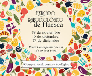 HUESCA. Mercado agroecológico (jueves, 19)