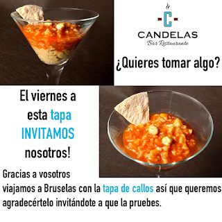 Tapa de callos gratis en El Candelas (viernes, 6)