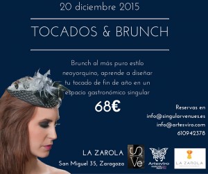 Tocados y brunch en LA ZAROLA (domingo, 20)