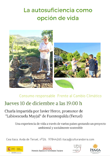 ANDORRA. Charla sobre consumo responsable (jueves, 10)