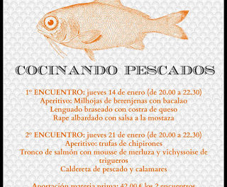 Encuentros Gastronómicos.Cocinando pescados (14 y 21 de enero)