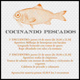 Encuentros Gastronómicos.Cocinando pescados (14 y 21 de enero)