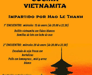 Encuentros gastronómicos. Cocina vietnamita (13 y 20 de enero)