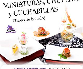 Curso de Miniaturas, chupitos y cucharillas en AZAFRÁN (de martes a jueves, 23 al 25 de febrero)