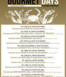 Gourmets Days en LOS CABEZUDOS y TRAGANTÚA, langostino de Vinaroz (del lunes, 29 de febrero, al jueves, 3)