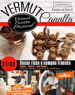 Vermut canalla en MARENGO (sábado, 27)