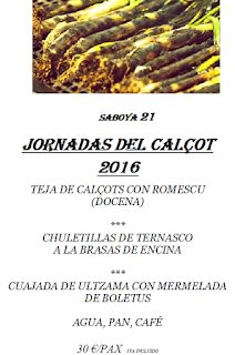 TARAZONA. Jornadas de los calçots (hasta el 15 de marzo)