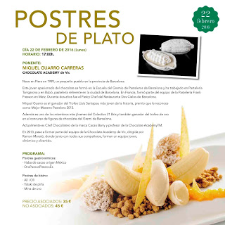 HUESCA. Taller de postres de plato (lunes, 22)