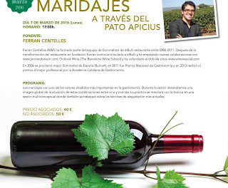 HUESCA. Taller Entendiendo los maridajes (lunes, 7)