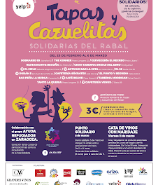 Muestra de tapas y cazuelitas solidarias del Rabal (del 25 de febrero al 6 de marzo)