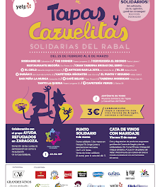 Punto solidario de la Muestra de tapas y cazuelitas solidarias del Rabal (sábado, 5)