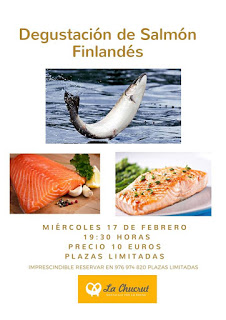 Degustación de salmón finlandés (miércoles, 17)