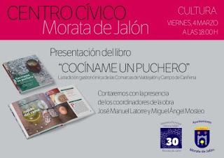 MORATA DE JALÓN. Presentación de libro (viernes, 4)