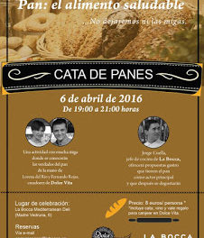Cata de pan en LA BOCCA (miércoles, 6)