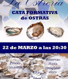 Cata formativa de ostras (martes, 22)