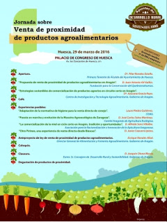 HUESCA. Jornada sobre la venta de proximidad de productos agroalimentarios (martes, 29)