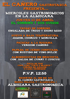 Miércoles gastronómicos en La Almozara (miércoles, 13)